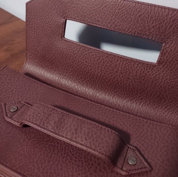 Matt & Nat Abiko Dwell Fig Clutch Handbag Vegan Purse - Picture 5 of 8